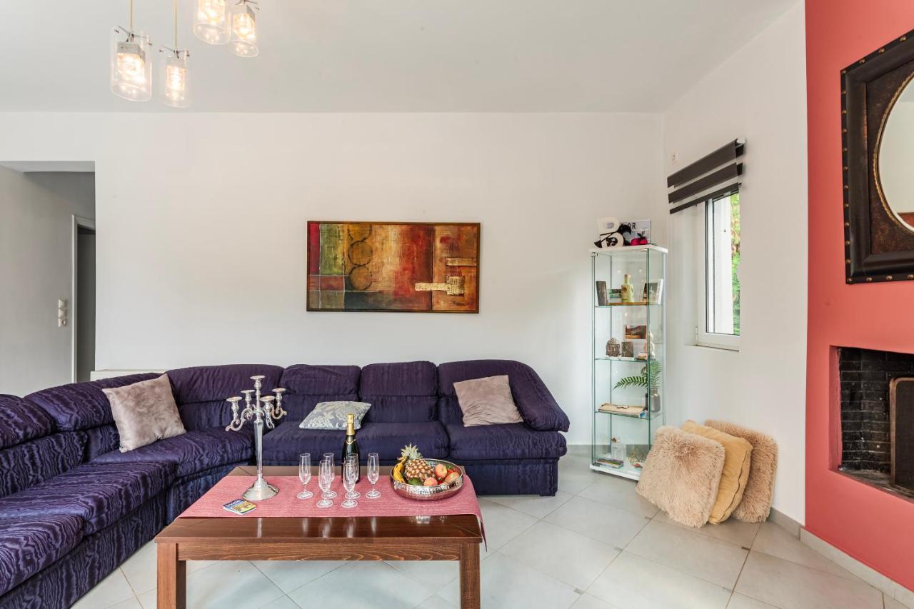 Villa Stymfalia - Luxury Mansion With Private Pool Karteri  Exterior foto